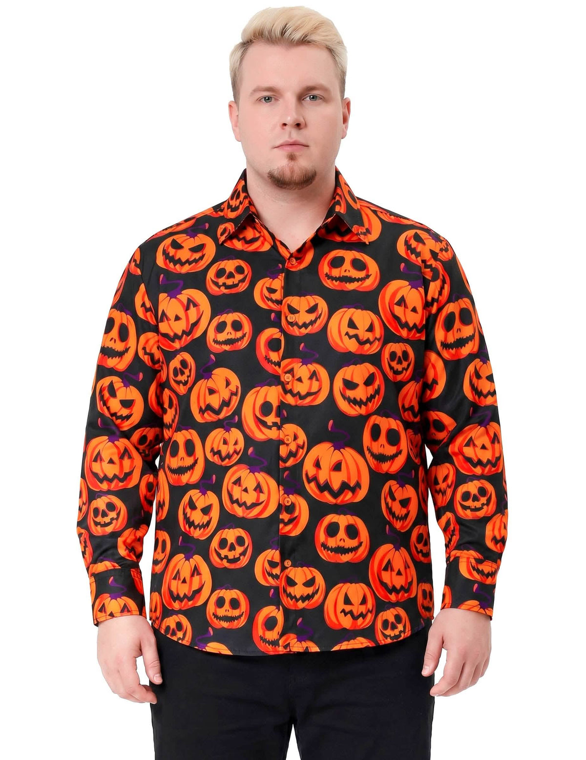 Chemise citrouilles pour homme