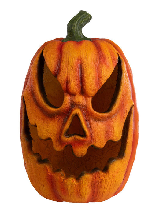 Citrouille lumineuse effrayante pour Halloween orange