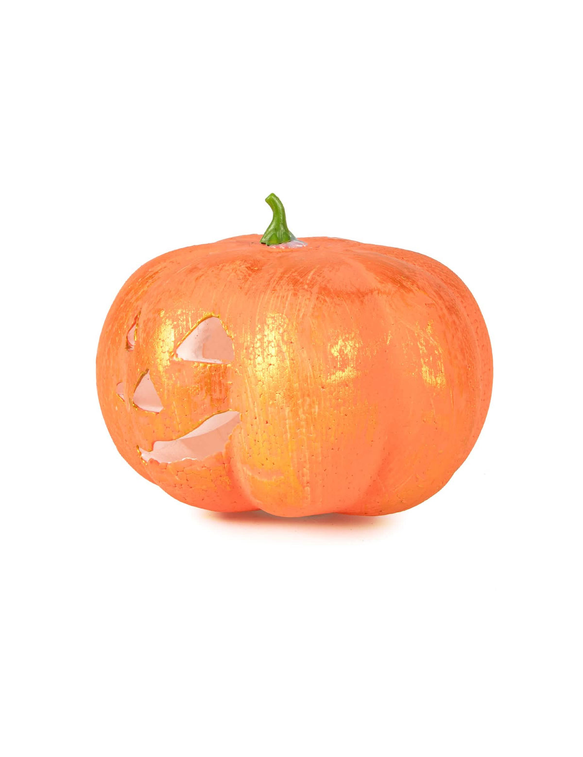 Страничен изглед на светещата тиква halloween