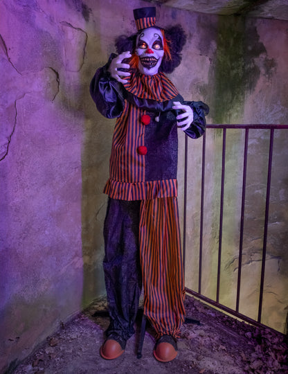 Анимиран демоничен клоун - 170 cm