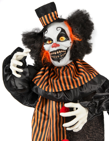 Анимиран демоничен клоун - 170 cm