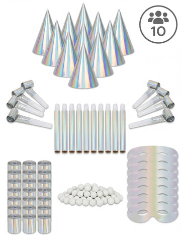 Преливаща се кутия за парти подаръци за 10 души