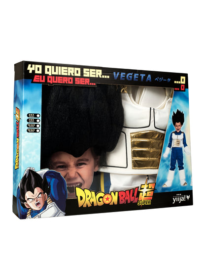 Маскирайте комплект с детска перука Vegeta Dragon Ball Child