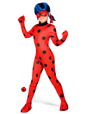 Пълен костюм Ladybug Miraculous™ за деца с аксесоари 