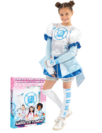 Луксозен комплект за маскиране Jasmine Miracle Tunes за момиче в синьо и бяло