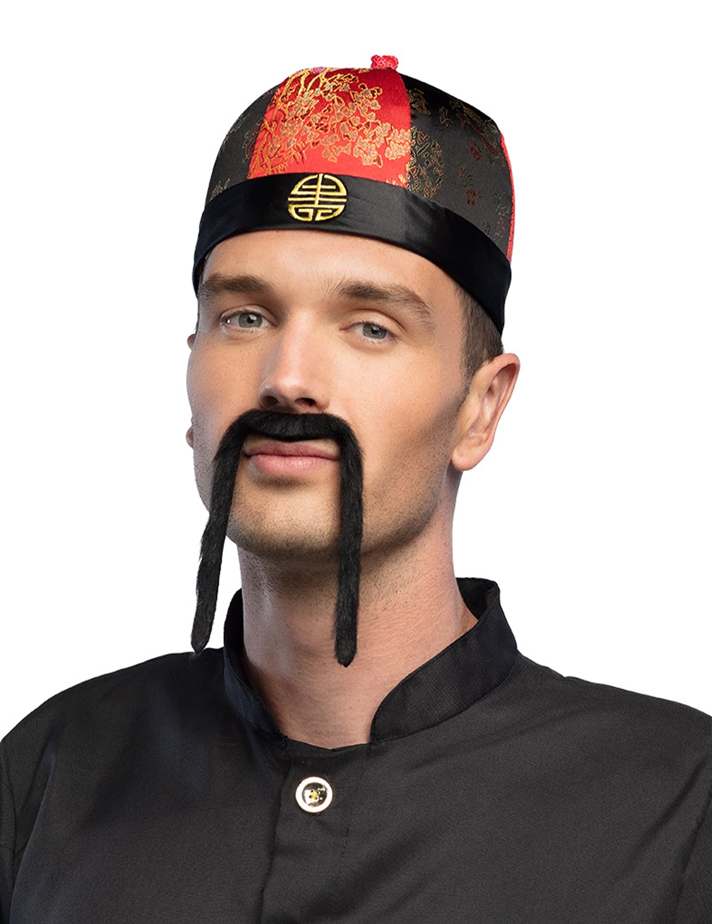 Китайска шапка с плитки за възрастни