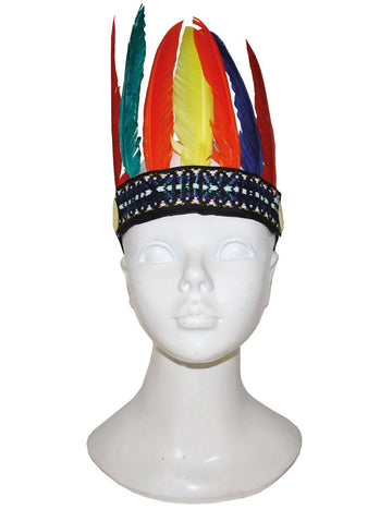 Цветната индийска шапка на децата