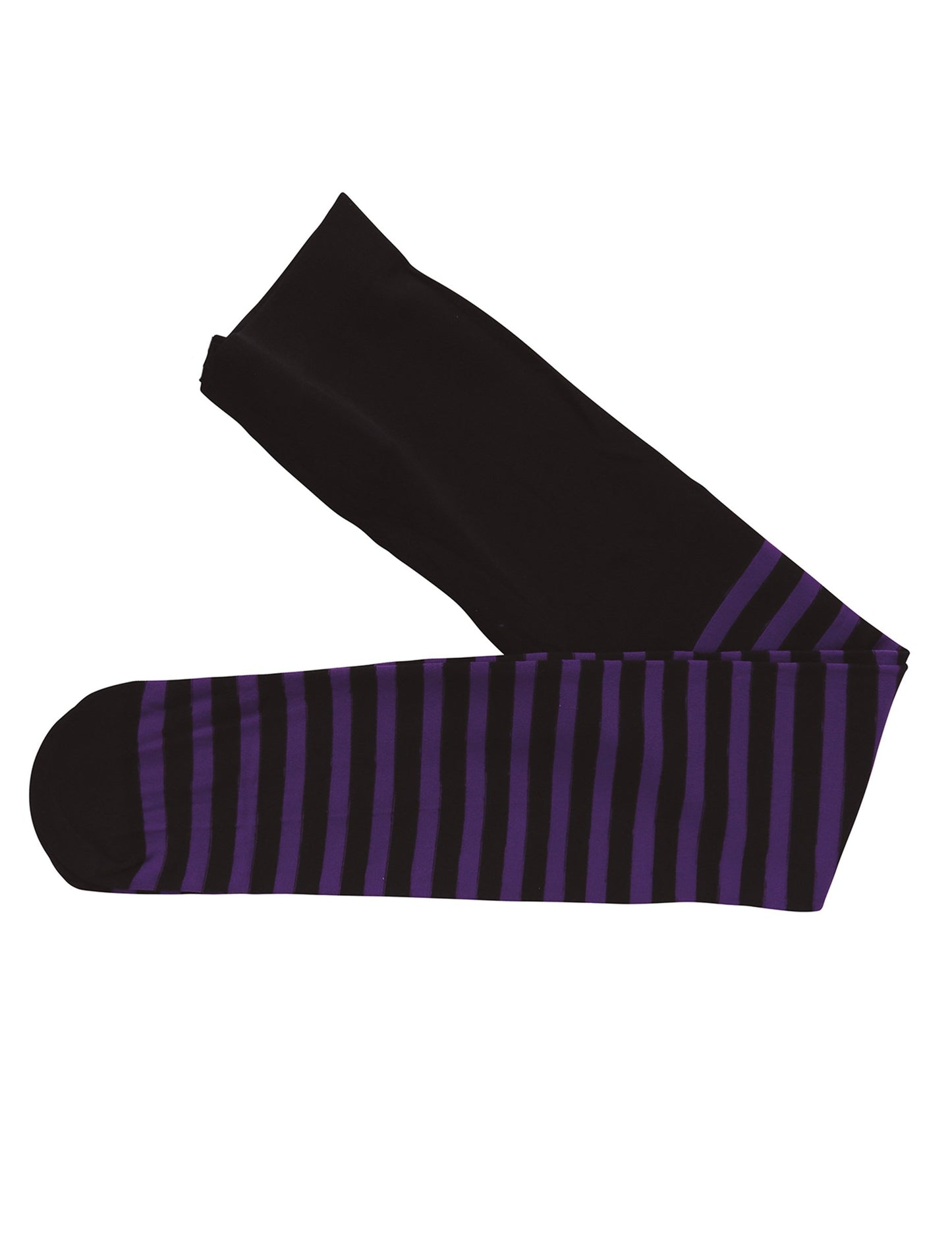 Детски черно-лилави чорапогащи