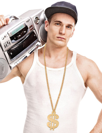 Collier dollars pour adulte doré