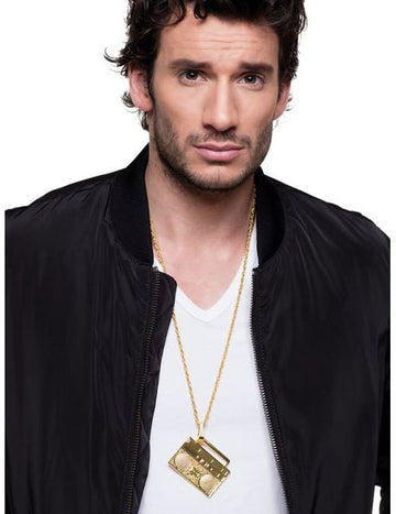 Vue d'ensemble du collier poste de radio 80's