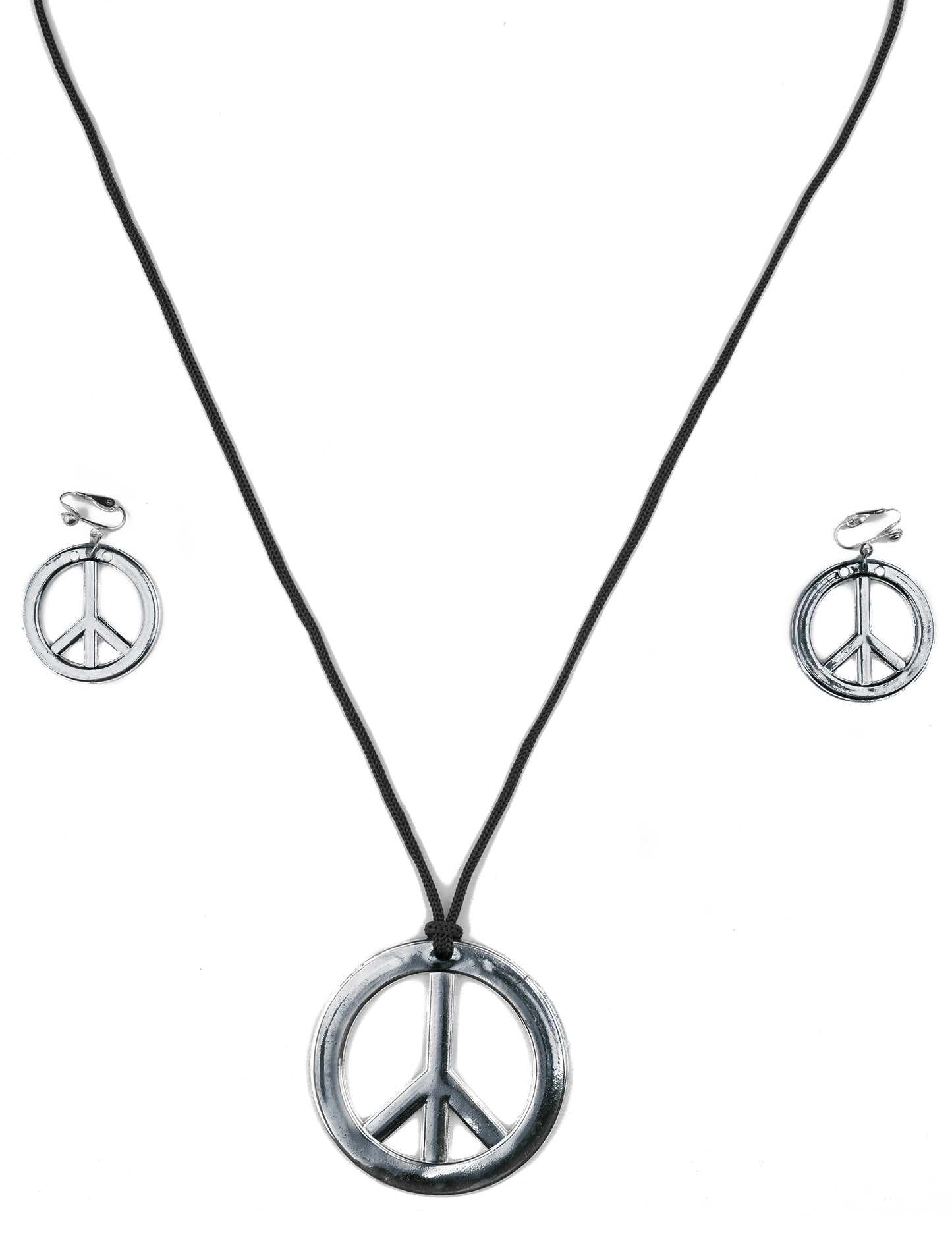 Колие и обеци за възрастни пластмасови хипи