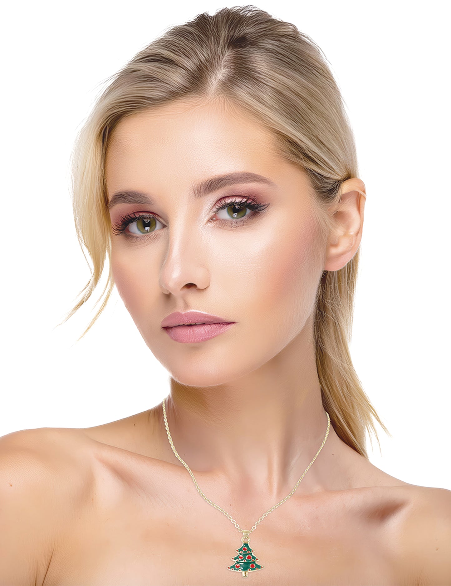 Метално колие за коледна елха