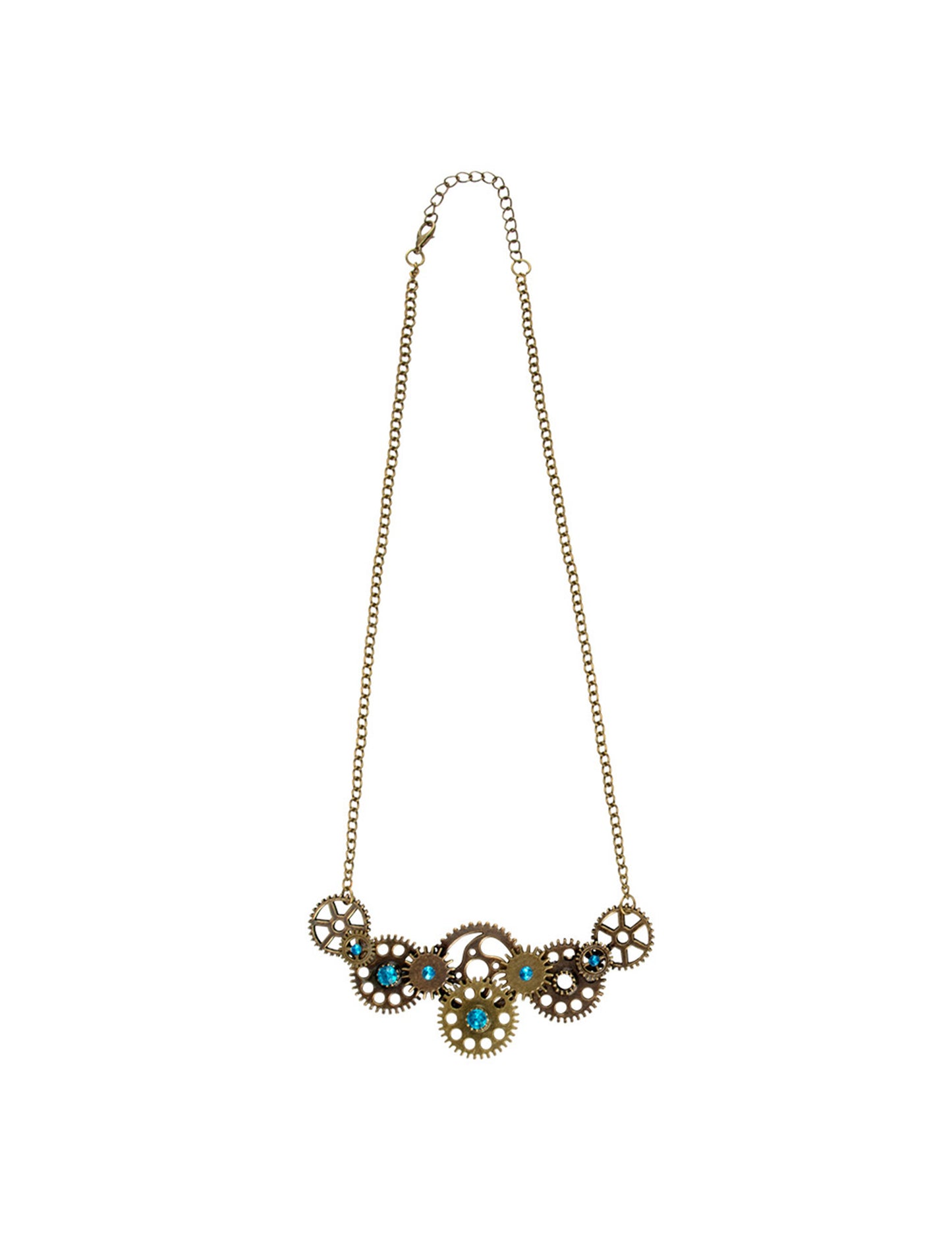 Синкаво колие за зъби възрастни steampunk