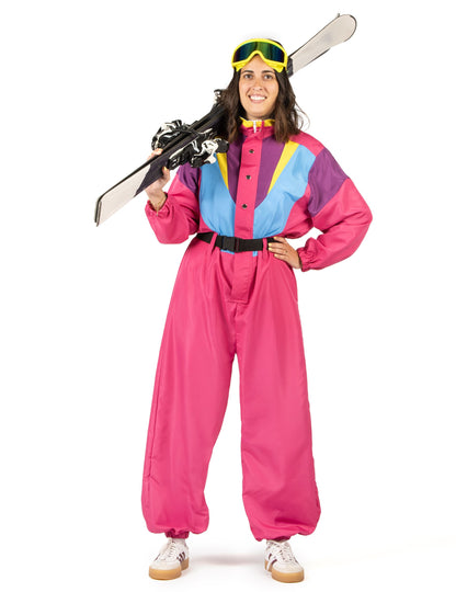 Женски реколта ски костюм