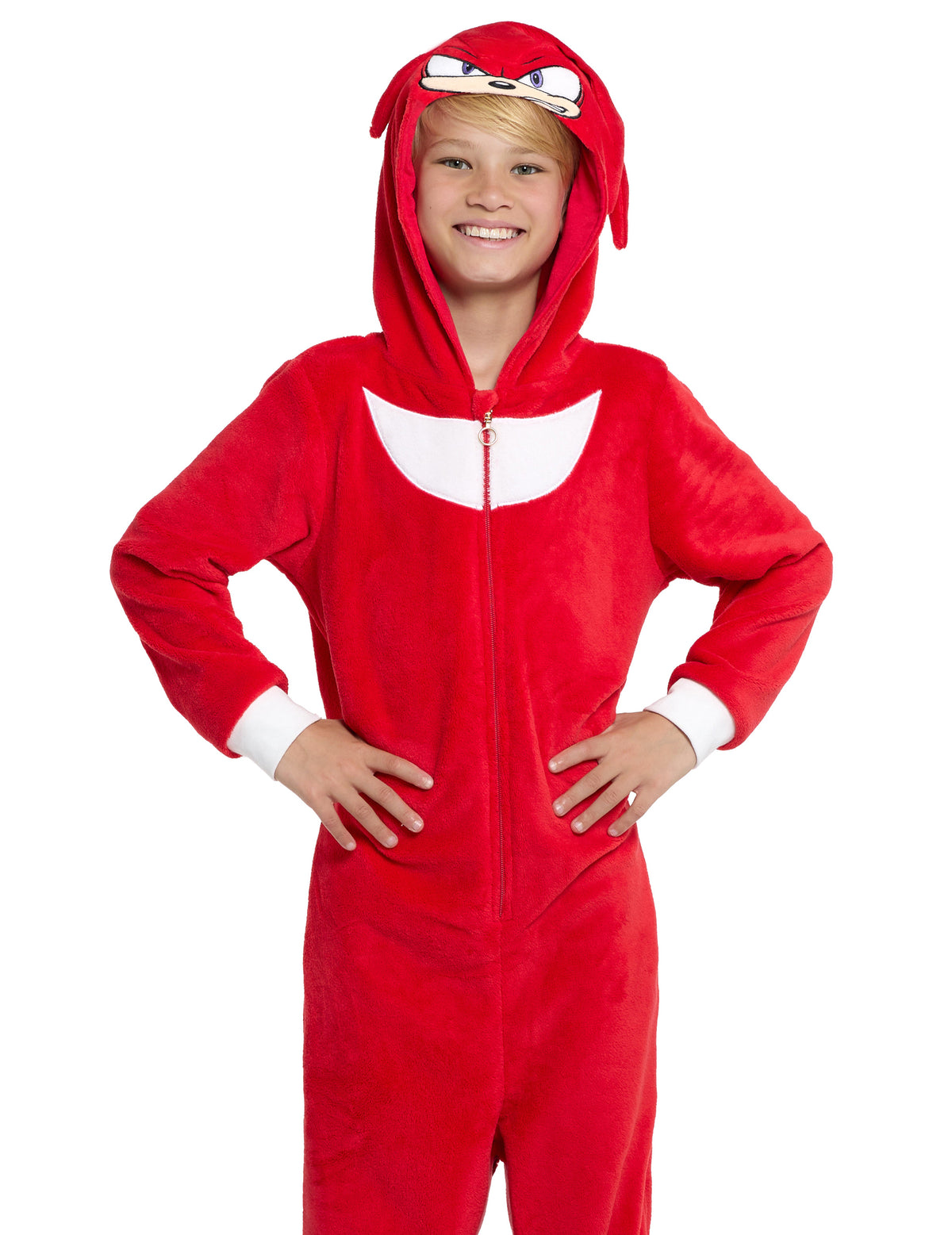 Vue de face de la combinaison Knuckles Sonic™