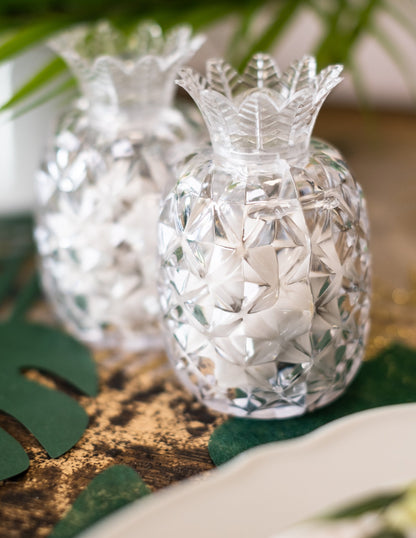 Кутия за бонбони с форма на ананас 9,5 x 6 cm