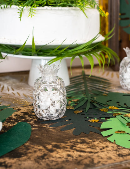 Кутия за бонбони с форма на ананас 9,5 x 6 cm