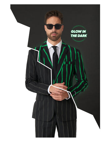 Костюм с фосфоресцентни ивици костюм за възрастни
