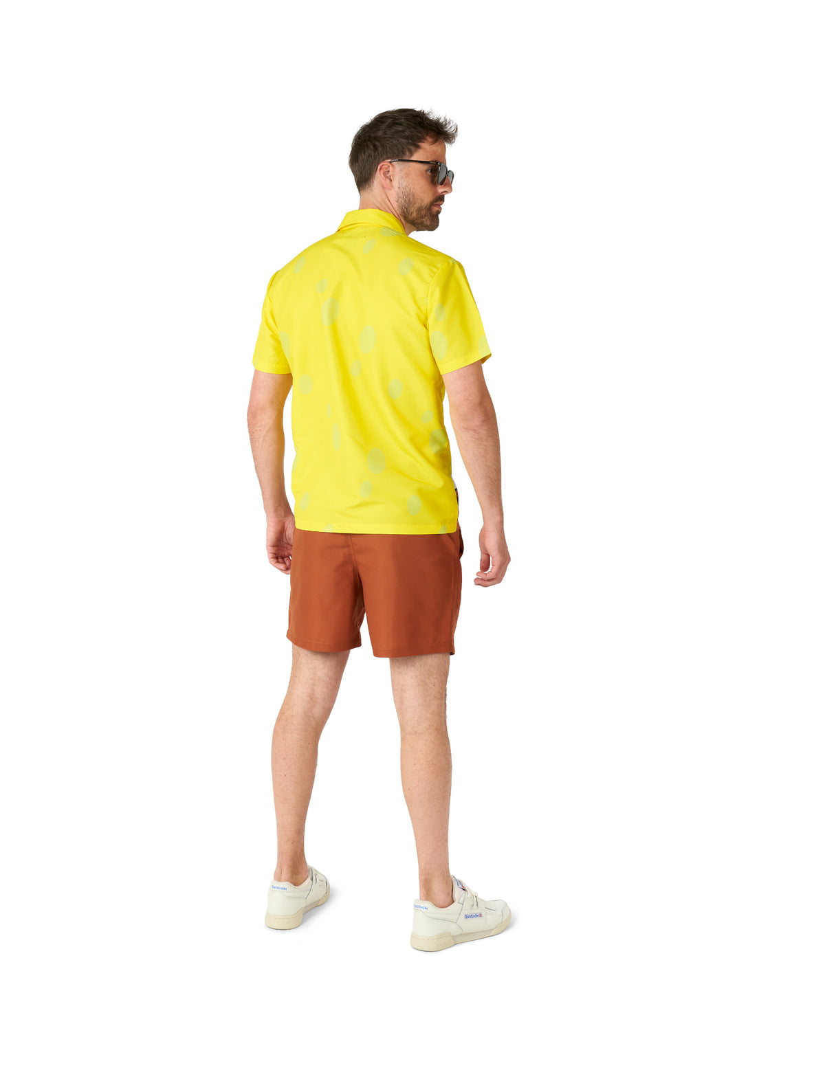 Vue de dos du costume d'été Bob l'Eponge