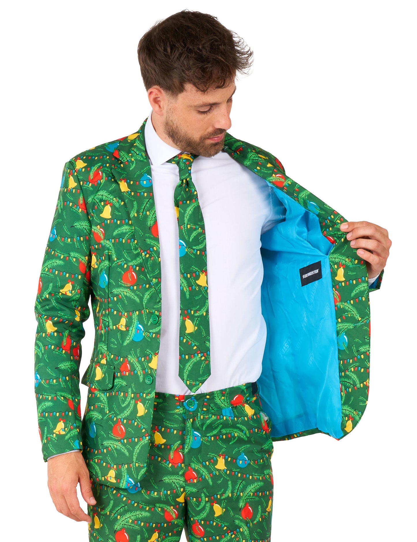 Светлозелен коледен костюм Suitmeister™ за възрастни 