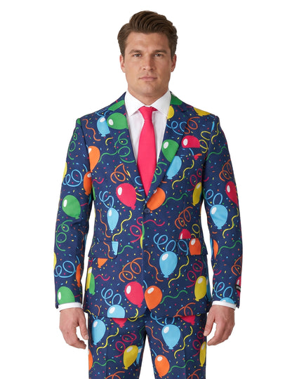 Мъжки костюм Mr. Balloons в тъмносиньо Suitmeister™
