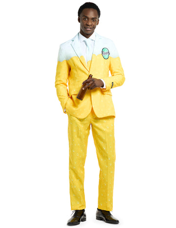 Костюм г -н Жълта бира последва възрастни
