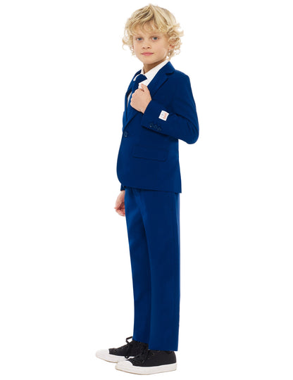 Костюм г -н Navy Blue се противопостави