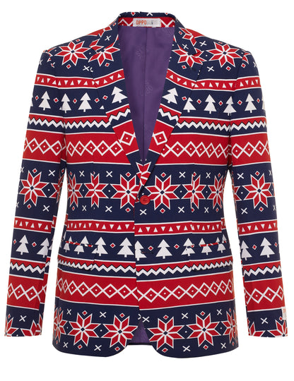 Костюм г -н Nordic Xmas се противопостави на човека