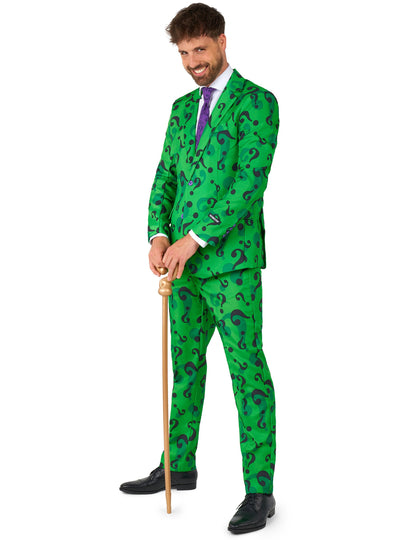 Костюм г -н Riddler възрастен костюм