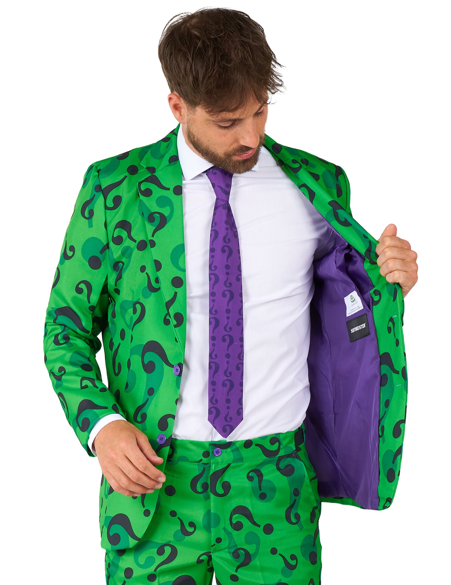 Costume Mr. Riddler™ adulte Suitmeister™