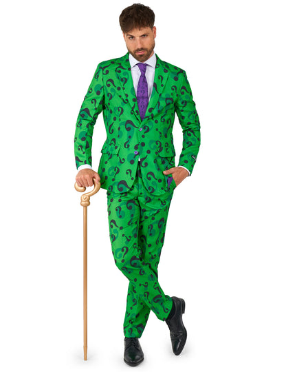 Костюм г -н Riddler възрастен костюм