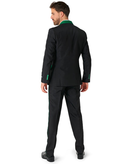 Vue de dos du Costume Mr. Serpentard pour adulte Suitmeister