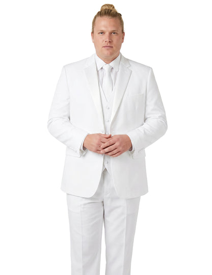 Мъжки бял костюм Mr. Solid Suitmeister™