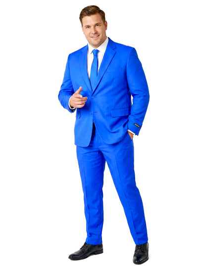 Мъжки син костюм Suitmeister™ Mr. Solid