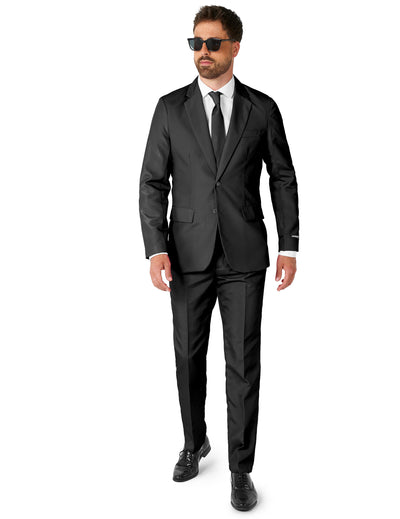 Мъжки черен костюм Suitmeister™ Mr. Solid