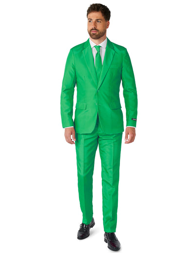Мъжки зелен костюм Mr. Solid Suitmeister™