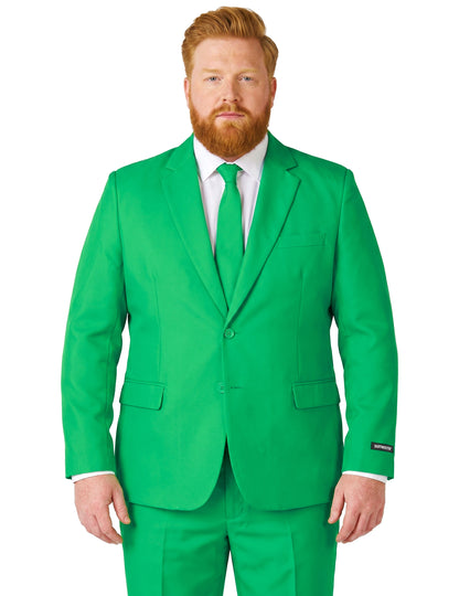 Мъжки зелен костюм Mr. Solid Suitmeister™