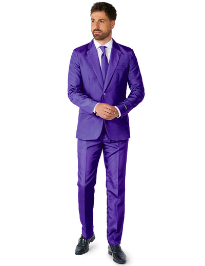 Мъжки лилав костюм Mr. Solid Suitmeister™