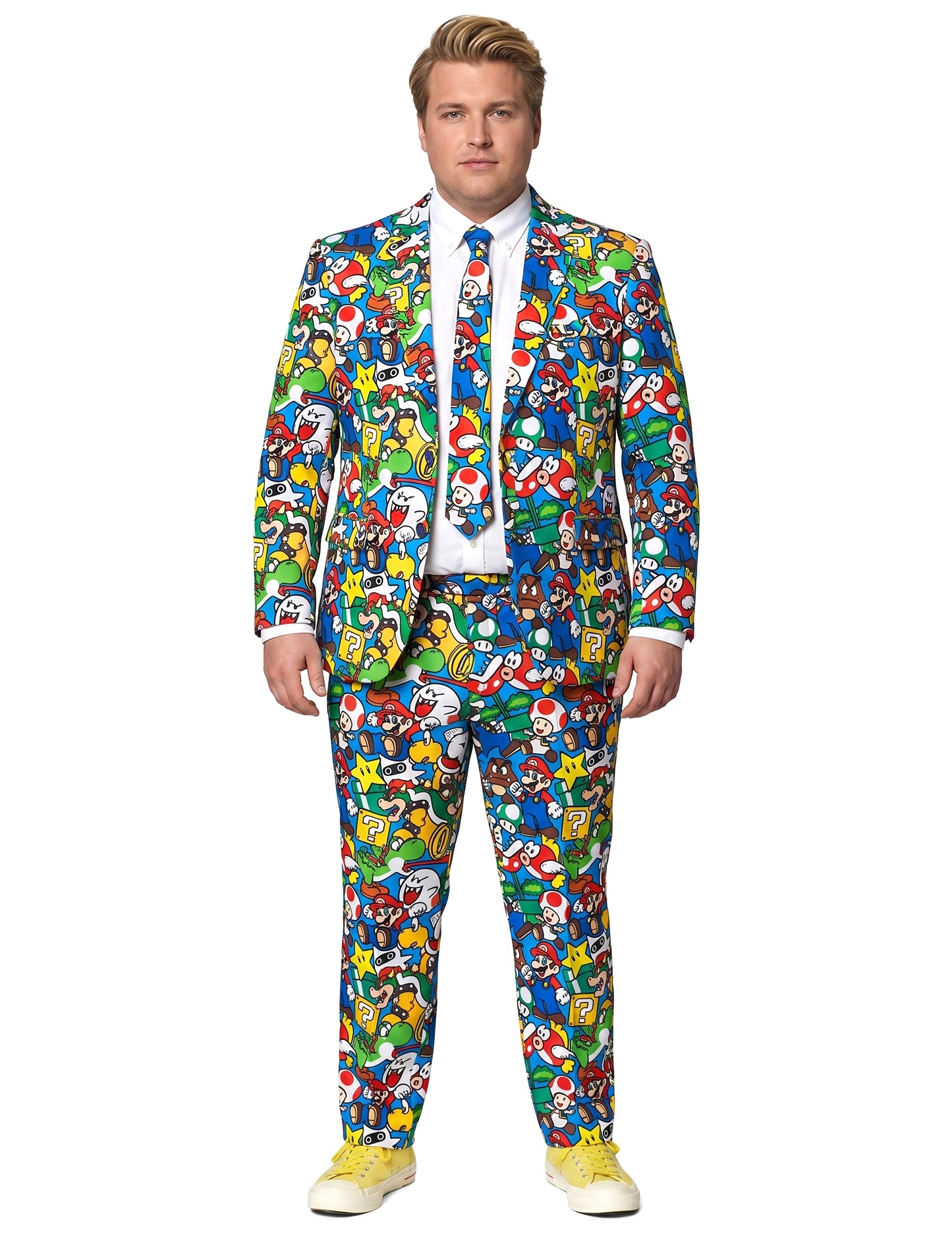 Mr. Super Mario™ костюм за възрастни Opposuits™