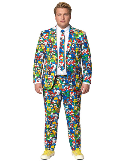 Mr. Super Mario™ костюм за възрастни Opposuits™