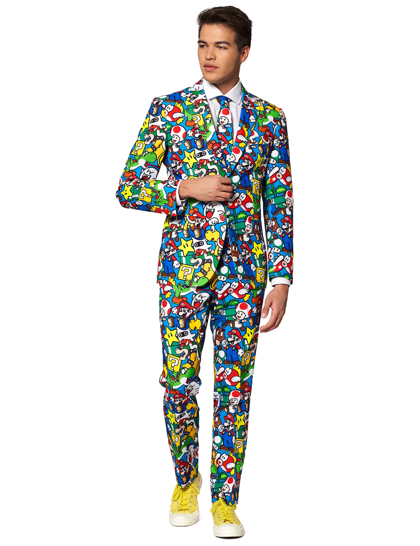 Mr. Super Mario™ костюм за възрастни Opposuits™