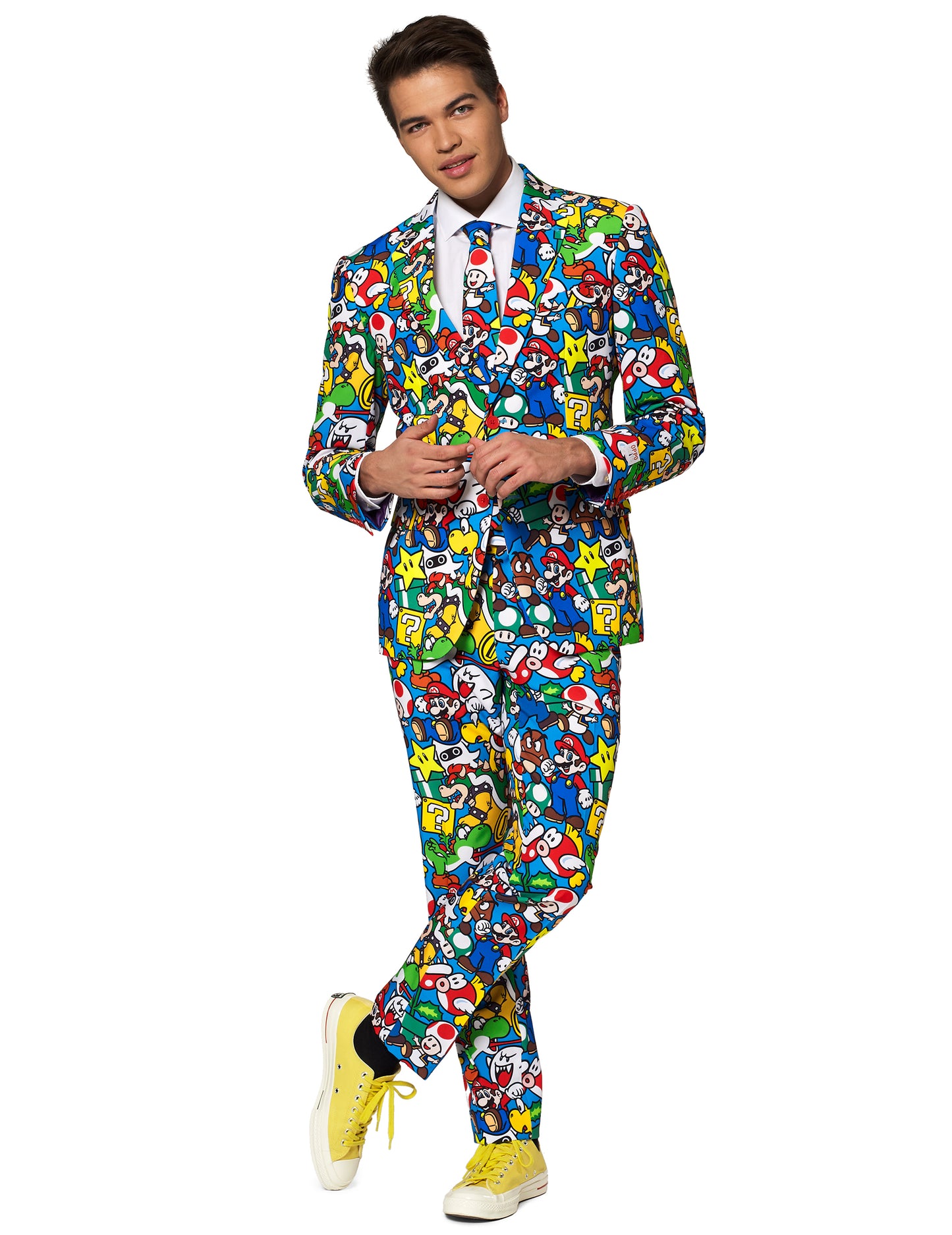 Mr. Super Mario™ костюм за възрастни Opposuits™