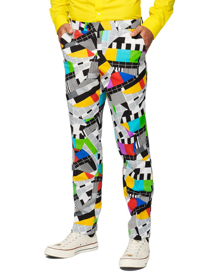 Костюм, г -н Technicolor Man се противопостави