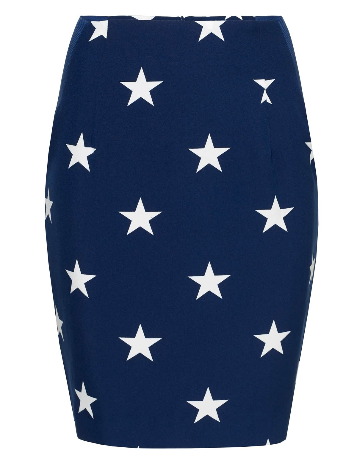 Синя пола с бели звезди от костюма Mrs. America Opposuits за жена