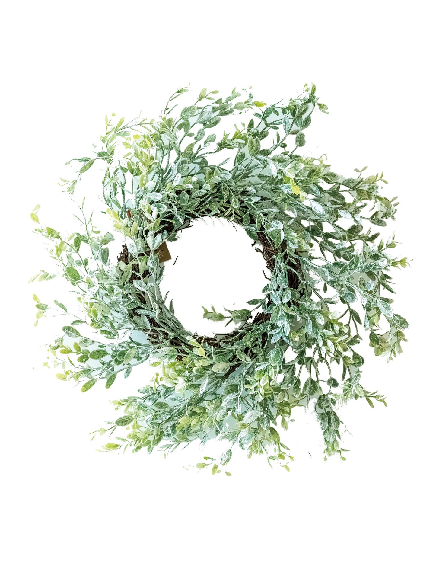 Венец от евкалиптови клонки 40 cm естествен ефект