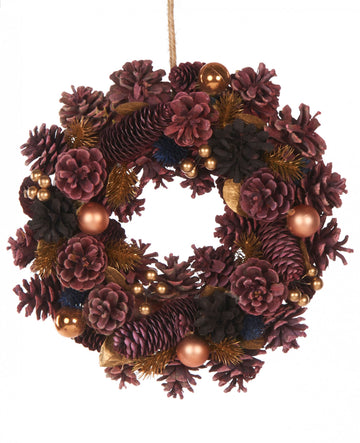 Вълшебна коледна корона 30 cm 