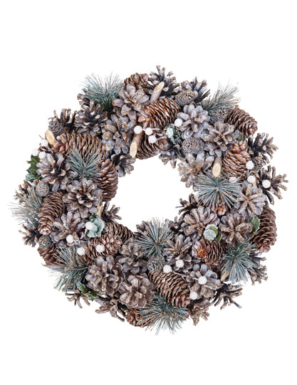 Коледна корона омагьосана гора 35 cm 