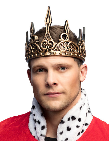 Регулируема средновековна корона на крал