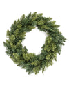 Couronne de sapin synthétique pour décoration vert