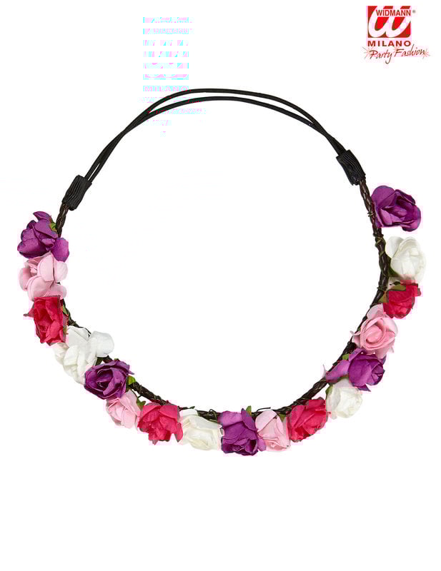 Женски пастелни цветя корона